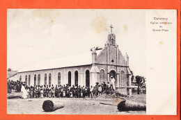 31628 / ⭐ GRAND-POPO Dahomey A.O.F (•◡•) Eglise Catholique 1905s ◉ Collection F-S 6263 Afrique Occidentale Française - Dahomey