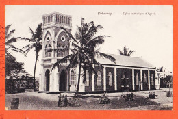 31587 / ⭐ AGOUE Dahomey A.O.F (•◡•) Eglise Catholique 1905s ◉ Collection F-S 6262 Afrique Occidentale Française - Dahomey