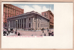 31761 / ⭐ ◉ CHICAGO The ILLINOIS TRUST And Savings Bank Building 1910s Published KROPP MILWAUKEE N°414 - Chicago