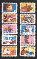 2024 - Croix Rouge - 2413 à 2422 - 2 - Used Stamps