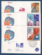 Russie - CCCP - FDC - Premier Jour - Soyouz 40 - Espace - 1981 - Brieven En Documenten