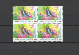 MYANMAR 2024 BUTTERFLIES - Myanmar (Burma 1948-...)