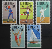 Liberia 1424-1428 Postfrisch #UP318 - Sonstige & Ohne Zuordnung