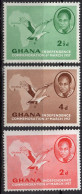 GHANA/1957/MH/SC#1-3/ INDEPENDENCE / KWAME NKRUMAH/ SHORT SET - Ghana (1957-...)