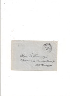 Belgique POSTE MILITAIRE BPS 7 En Campagne Vers BRUGGE 1939 - Lettres & Documents