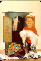 SPAIN POCKET CALENDAR - YEAR 2008 -CHILD AND CATS - Kleinformat : 2001-...