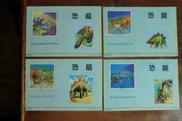 China.serie Completa Di Foglietti Nuovi Semiufficiali Del 1998 - Unused Stamps