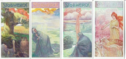 Stollwerck Album 9  Gruppe 376   N° I + N° IV + N° V + N° VI.  ( 4 Chromos).  Impeccables. - Stollwerck