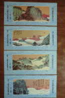 China.serie Completa Di Foglietti Nuovi Semiufficiali Del 1992 - Unused Stamps