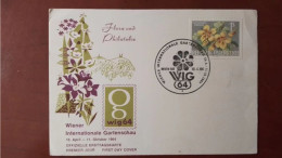 * AUSTRIA > 1964 POSTAL HISTORY > FDC Card To Wien, International Garden Show In Wien - Briefe U. Dokumente