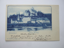 Schweinfurt     , Schöne Karte Um 1899 - Schweinfurt