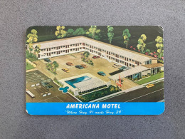 Americana Motel "Where Hwy 91 Meets Hwy 39" Carte Postale Postcard - Sonstige & Ohne Zuordnung