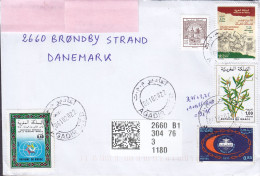 Morocco Maroc AGADIR 2022 Cover Brief Lettre BRØNDBY STRAND Denmark - Marokko (1956-...)