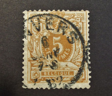 Belgie Belgique - 1870 - COB/OBP° 28 -  Gestempeld /obl. Central  -   Anvers 1882 - 1869-1888 Lying Lion