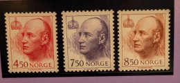 Norway . 1995 . Set Of 3 Stamps MNH  , King Harald V - Ongebruikt