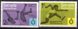 GRENADA GRENADINES/1975/MNH/SC#101-2/PAN AMERICAN GAMES, MEXICO 1975 / SPORTS/ PARTIAL SET - Grenada (1974-...)