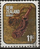 NEW ZEALAND 1975 Maori Artefacts - 11c. - Maripi FU - Used Stamps