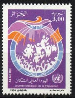 Année 1994-N°1066 Neuf**MNH : Journée Mondiale De La Population - Algérie (1962-...)