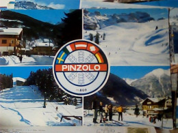 2 CARD PINZOLO PISTE E SEGGIOVIA VB1982/97 JW6862 - Trento