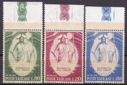 Vatikan, 1969, 544/46, MNH **, Ostern. - Unused Stamps