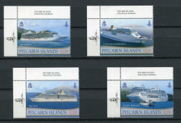 Pitcairn - Mi.Nr. 876 / 879 - "Kreuzfahrtschiffe" ** / MNH (aus Dem Jahr 2013) - Pitcairn