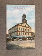 Faneuil Hall Boston Massachusetts Carte Postale Postcard - Boston