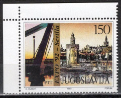 Yugoslavia 1992 - EXPO '92 Sevilla - Mi 2533 - MNH**VF - Nuovi