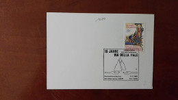 * AUSTRIA > 1982 POSTAL HISTORY > 10th Anniversary Of .... / Religion, Special Postmark - Briefe U. Dokumente