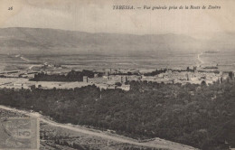 TEBESSA ALGERIE VUE GENERALE PRISE DE LA ROUTE DE ZOUIRA CPA BON ETAT - Tebessa