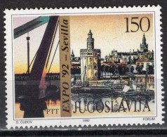 Yugoslavia 1992 - EXPO '92 Sevilla - Mi 2533 - MNH**VF - Nuovi