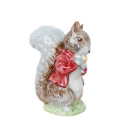 Ancienne Figurine Beatrix Potter, Ecureuil Panache Petitgris Timmy Tiptoes, F. Warne & Co Beswick - Beswick