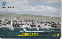 FALKLAND ISL.(GPT) - Millennium Odyssey, CN : 314CFKD/B, Tirage %20000, Used - Isole Falkland