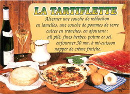 Recettes De Cuisine - Tartiflette - Carte Neuve - Gastronomie - CPM - Voir Scans Recto-Verso - Recettes (cuisine)