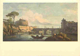 Art - Peinture - Claude Joseph Vernet - Le Pont Et Le Château De Saint Ange - CPM - Voir Scans Recto-Verso - Malerei & Gemälde