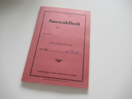 Altes Auswahlheft Deutsches Reich Infla - BRD Mit Einigen Marken! Gestempelt / Viele Schöne Stempel! Viel Infla Geprüft! - Sammlungen (im Alben)