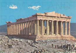 CARTOLINA  ATHENS,GRECIA-LE PARTHENON-VIAGGIATA 1985 - Griechenland