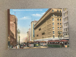 Market Street East From Palace Hotel San Francisco Carte Postale Postcard - San Francisco