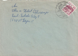 Germany Federal Cover - 1977 - Castles Marksburg Special Cancel Albersdorfholst - Briefe U. Dokumente