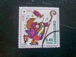 TIMBRE  ANNEE  2001  LUXEMBOURG    N  1508   OBLITERE - Usati