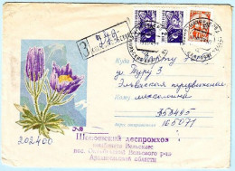 USSR 1969.1225. Mountain Flowers. Used Cover - 1960-69