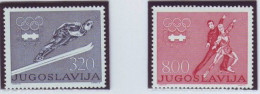 YUGOSLAVIA 1630-1631,unused - Winter 1976: Innsbruck