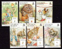 Solomon Islands 2006 Tales Of Batrix Potter - Peter Rabbit Set MNH (SG 1216-1221) - Salomoninseln (Salomonen 1978-...)