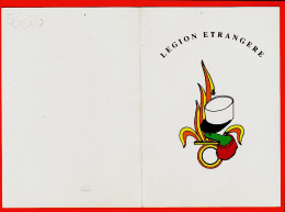 31481 / ⭐ (•◡•) Double-carte LEGION ETRANGERE 1990s - Regimente