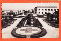 31219 / Peu Commun RABAT Maroc Hopital Marie FEUILLET Entrée 1950s Photo-Bromure 14x9 CAP 213  - Rabat