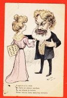 31447 / ⭐ ◉ Caricature Camille PELLETAN Ministre Marine-de GRAULHET-par ROSTRO TEZIER Aout 1903 à Bernard LATZARUS Nîmes - Satirische