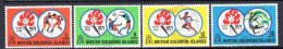 British Solomon Islands 1971 Fourth South Pacific Games, Tahiti Set Used (SG 209-212) - Salomonseilanden (...-1978)