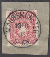 TIMBRE  SUR FRAGMENT OBLITERE " MAURSMÜNSTER ". - Used Stamps