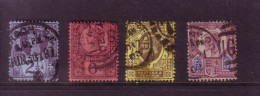 Jubiless Issue Four Different - Used Stamps