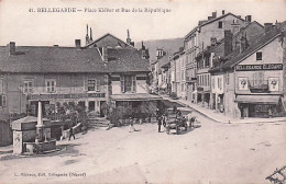 01 - BELLEGARDE Sur VALSERINE - Place Kleber Et Rue De La République - Bellegarde-sur-Valserine