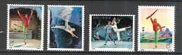 CHINE 1973   Ballet  CAT YT N° 1887 à 1890  Série Complète * MLH - Ungebraucht